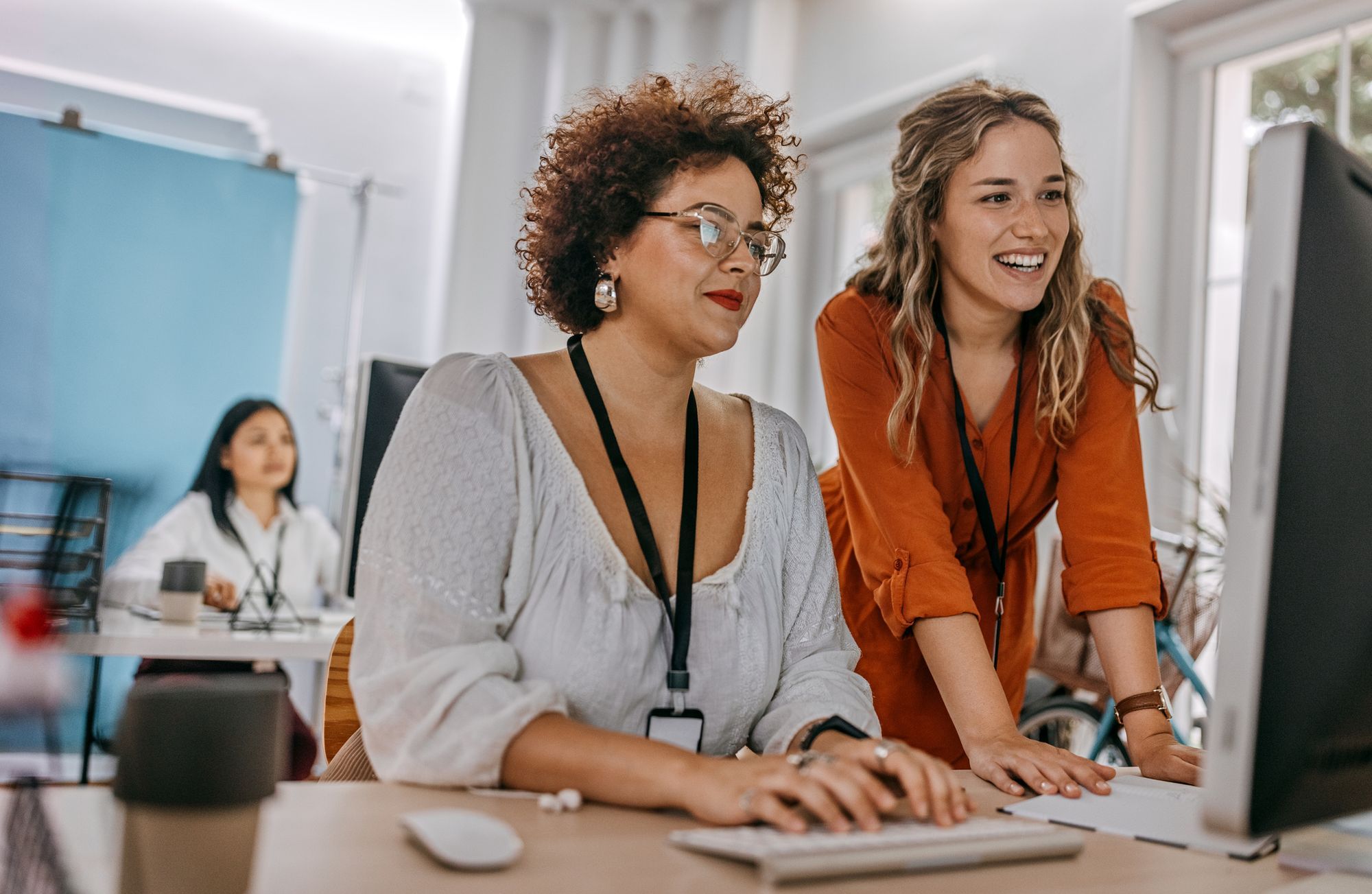 Bild Frauen am Computer