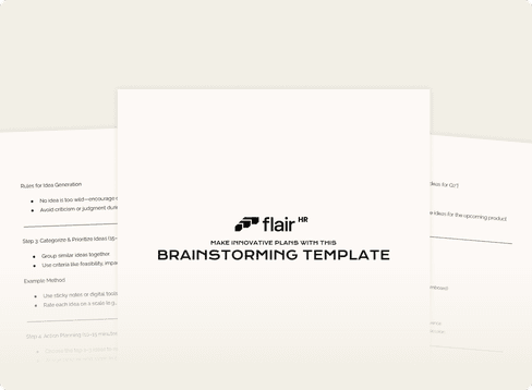 Brainstorming Session Template for Teams