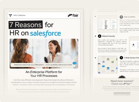 7 Gründe für HR mit Salesforce