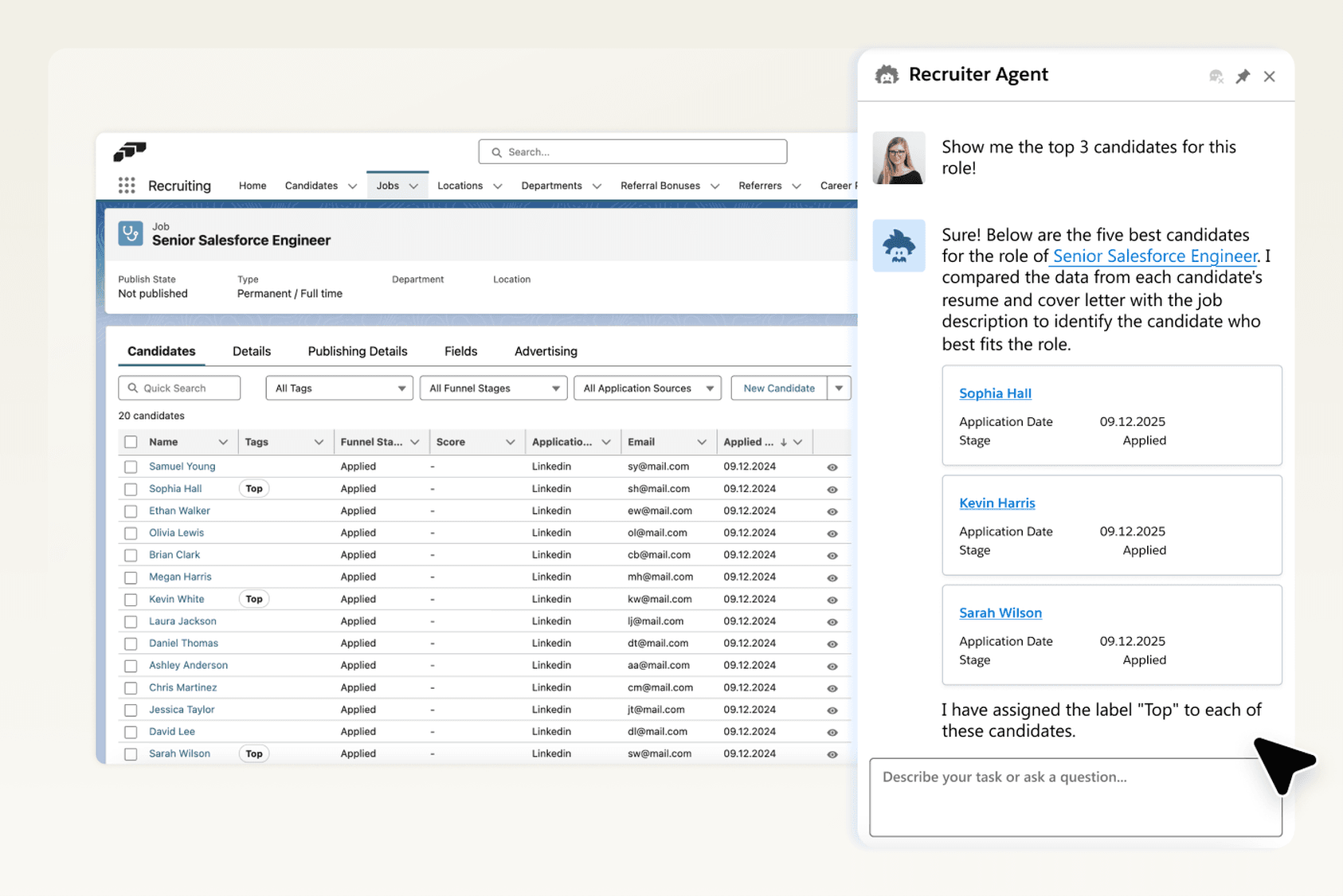 flair Recruiter Agent