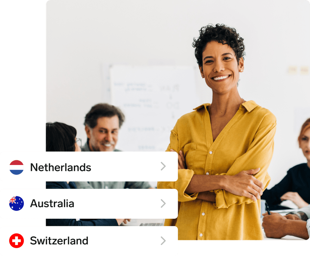Localization HR software dashboard