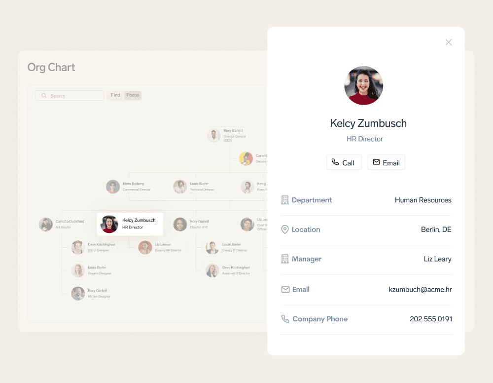 HR Admin UI