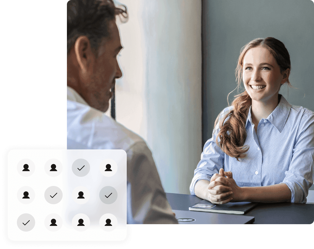 Recruitment-Software interface